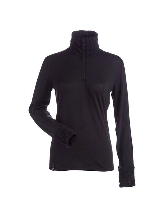 NILS Tops - NILS ‘Holly’ Quarter Zip Ruched Turtleneck